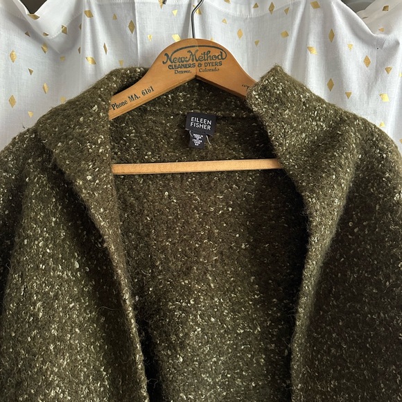 Eileen Fisher warm sweater jacket sz Med - Picture 2 of 7